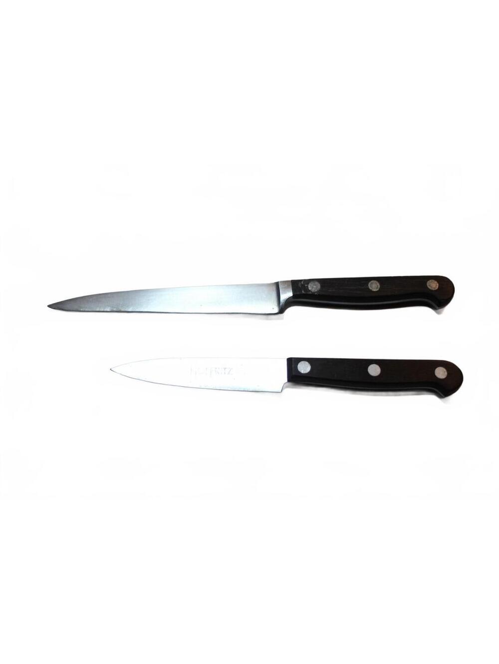 HOFFRITZ Utility and Paring Knife Set Forged Stainless Vintage Solingen Germany